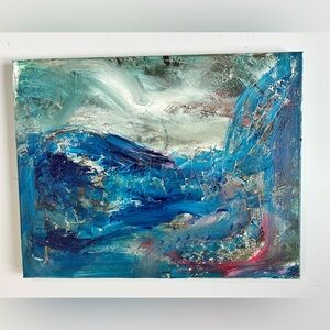 HANDPAINTED Original Mixed Media Acrylic Painting